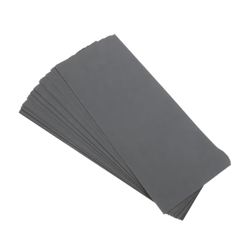 SOLUSTRE 45 Sheets 2000 Grit Wet Dry Sandpaper Grit Sandpaper Sheets for Wood Metal Drywall Polishing