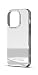 Produktbild IDEAL OF SWEDEN Durchsichtige Handyhülle mit erhöhten Kanten und Nicht vergilbenden Materialien, fallgetesteter Schutz mit Spiegel Finish, kompatibel mit iPhone 14 Pro (Mirror Silber)