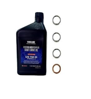 Image of Grizzly 450 (2008-2010) all Models Differential /Gear Oil Change Kit 1 Quarts ACC-SHAFT-PL-32 / Washers