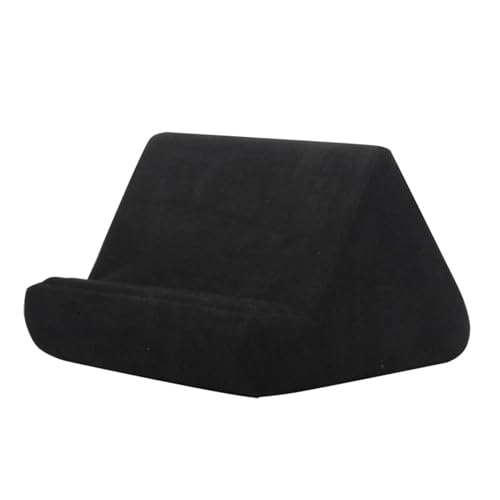 Mini Tablet Pillow Stand 270g Multi-Angle Soft Lap Holder con Pocket Adjustable Support per 4-13 Tablets Phones Books & Magazines Comfortable Sofa Cushion Mount per Bed or Couch Use
