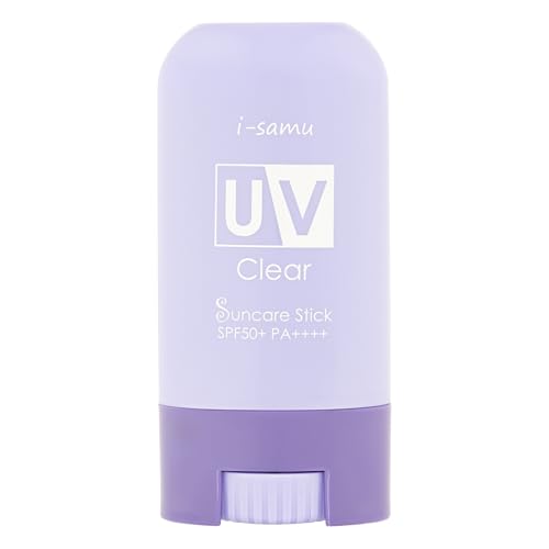 STAY FREE i-samu 紫外線予報 UVスティック バーム SPF50+ PA++++ 18g （親子で使える） ウォータープルーフ 日焼け止め コンパクトタイプ (1個)
