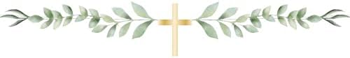 Amscan 9915642 Botanical Cross Foil Balloon