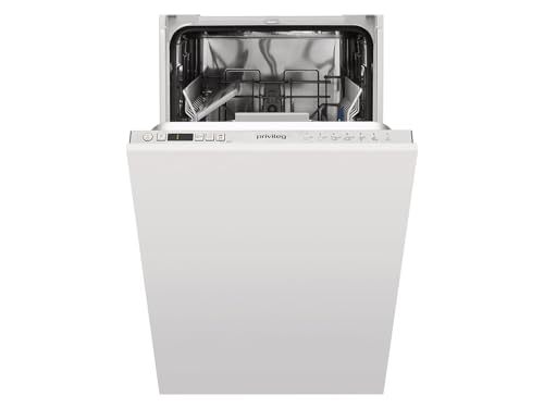 Privileg RSIC 3M19 Vollintegrierbarer Geschirrspüler 45 cm / Startzeitvorwahl/ Eco-Programm/ Option Halbe Beladung/ Expressprogramm...