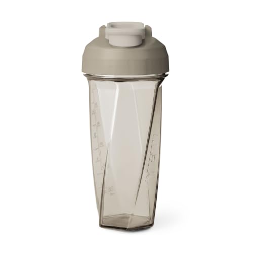 Image of YETI Yonder Helimix Vortex Blender Shaker Bottle Holds up to 27oz | No Blending Ball or Whisk | USA Made | Portable Pre Workout Whey Protein Drink Shaker Cup | Dishwasher Safe, Cape Taupe