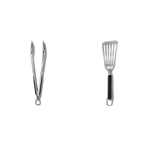 Image of OXO Good Grips Grilling Tools, Tongs and Turner, Black