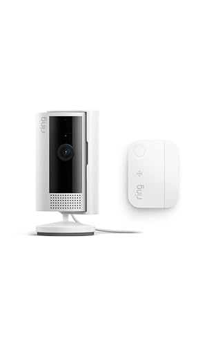 Ring Indoor Cam (2nd Gen), White with Window and Door Sensor (newest model) - image 1