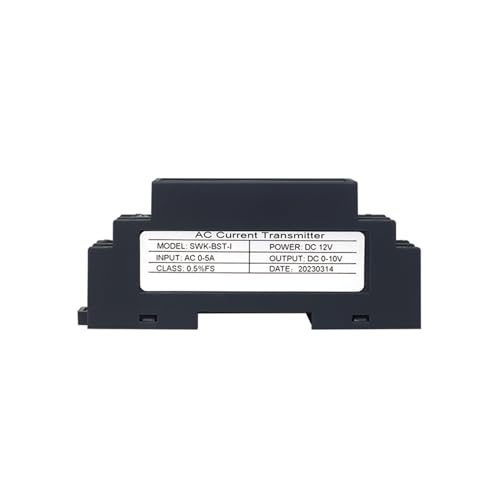 Transmisor corriente CA de entrada 1A 5A 10A y salida 4-20mA 0-10V para PLC 5