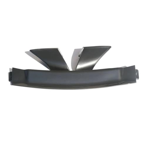 Aileron pour Honda Civic FD2 2006-2015 en ABS trois pièces spoiler arrière noir
