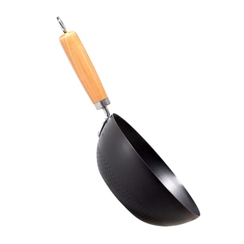 Wok pequeño de hierro para cocina diaria
