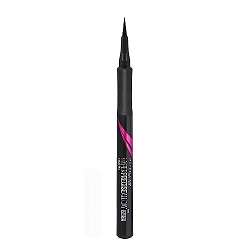 Maybelline New York Eyeliner, Hyper Precise Allday Liner, Wisch- und wasserfest, Nr. 701 Matte Black