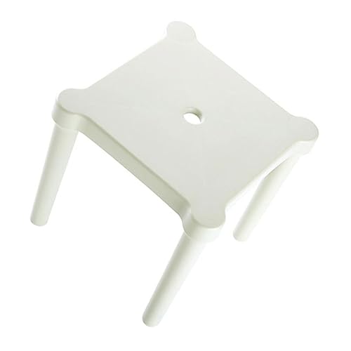 GRIRIW Thick Plastic Stool Detachable Portable Small Chair Low Seat for Boys and Girls Adults Sturdy Comfortable