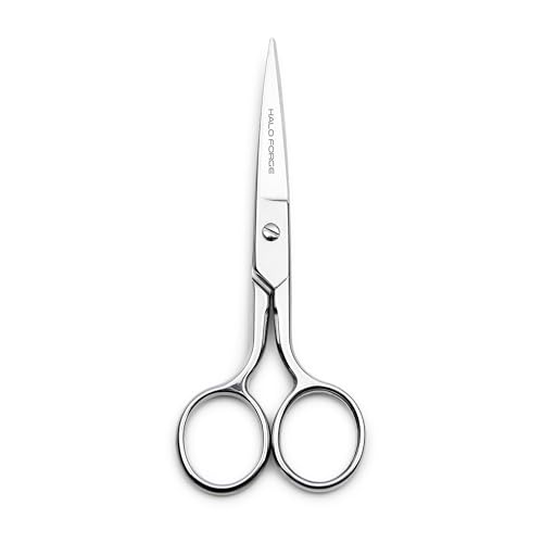 6” Sharp Embroidery Fabric Scissors, Forged Stainless Steel Small Heavy Duty Precision Point Tip Detail Sewing Shears for Dressmaker Tailor Cutting Thread, Yarn, Crafting