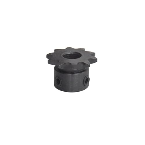 Steel Heavy Duty Motor Pinion Gear 04C Chain Gear 30 Teeth Industrial Sprocket Wheel Bore 8/10/12/14/15/16/17/18/19/20mm Top Wire M5(15mm)