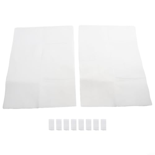 3 Packungen Dunstabzugshauben-Fettfilterpapier für Dunstabzugshaube, aus schwer entflammbarem Vliesstoff