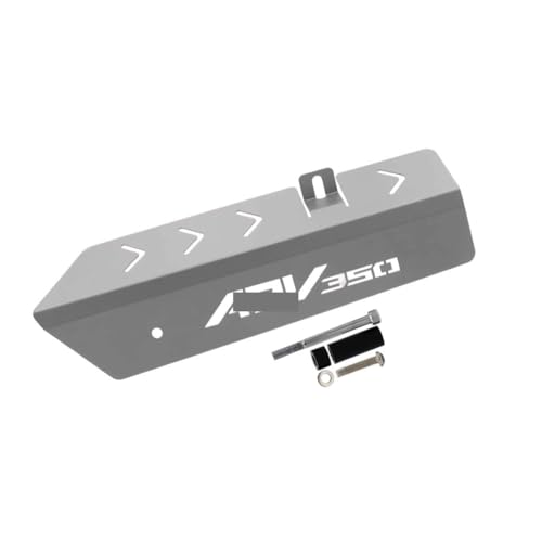Bouclier thermique moto pour ADV350 2022-2026 couvercle d'échappement noir
