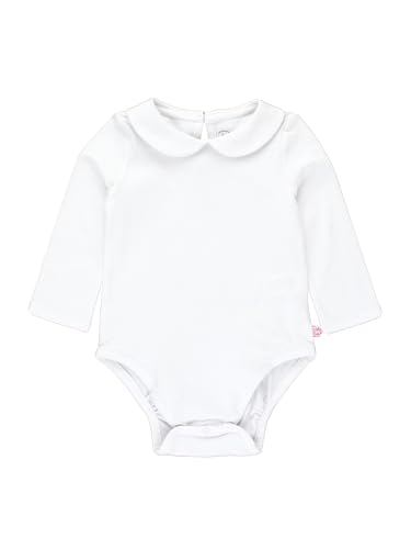RuffleButts Baby/Toddler Girls Peter Pan Collar Bodysuit One Piece Outfit