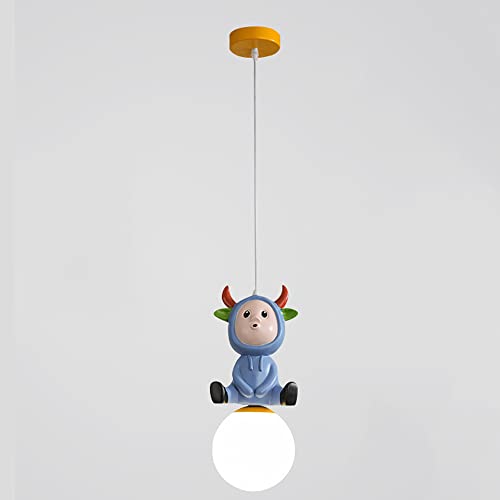 Suspension chambre d enfant métal coloré luminaire lit bébé table à manger