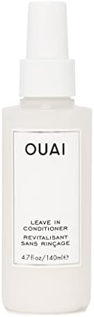 OUAI Leave-In Conditioner. Multitasking Mist that Protects Against Heat, Primes Hair for Style, Smooths Flyaways, Adds Shine and Detangles. Free from Parabens, Sulfates and Phthalates (4.7 oz)