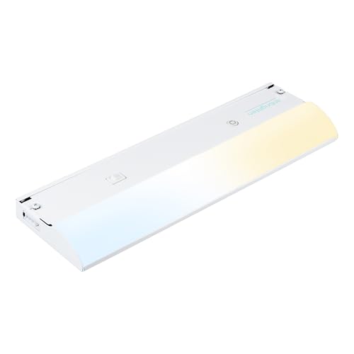 Image of Enbrighten 12 Inch Hardwired Under Cabinet Light with 5 Color Temperatures (Pack of 3)
