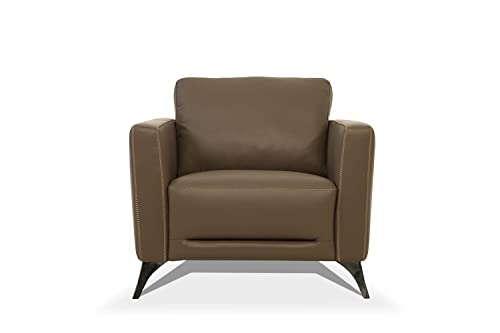 Acme Malaga Chair - - Taupe Leather #TOP2