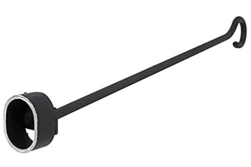 BBQ Fans Hierro de Marca Número 0 con Placa de Madera para Bistec miniatura 1