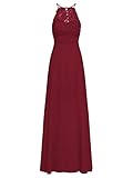 Schmale A-Linie, aus Spitze und leicht körnigem Chiffon