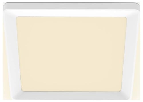 Philips Led Sceneswitch Plafoniera (12 W), Rettangolare (30X30Cm), Con Luce Bianca Calda, Dimmerabile, Bianco