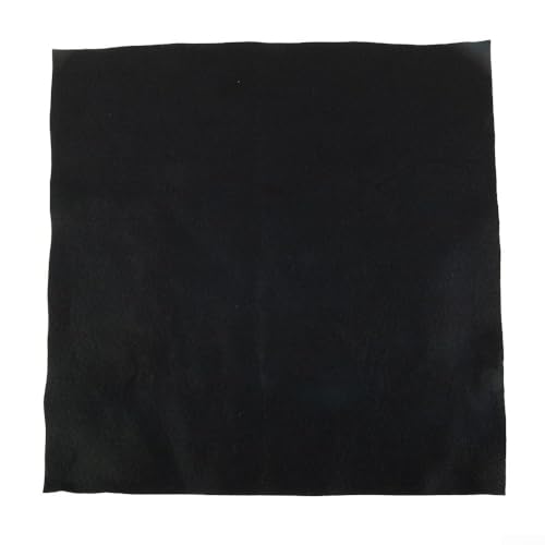 Carbon Fiber Welding Blanket High Temperature Resistant Protective Shield Mat For Torch Plumbing Heat Sink Slag Fire Protection Industrial Applications 50X50cm Black