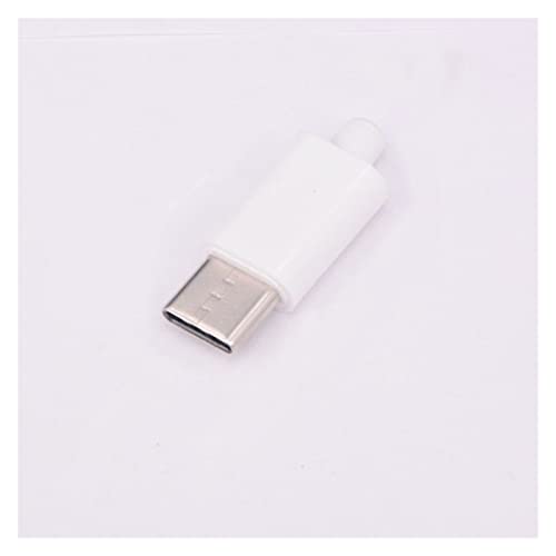 Borne Type-C mâle 4 broches blanche pour réparer les faux contacts de charge
