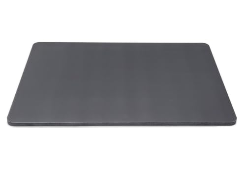Fire World 40 x 30 cm Backstahl in 8 mm Stärke für Pizza und Brot - Pizzabackstahl für Backofen und Grill - Pizzastein aus hochwertigem Stahl