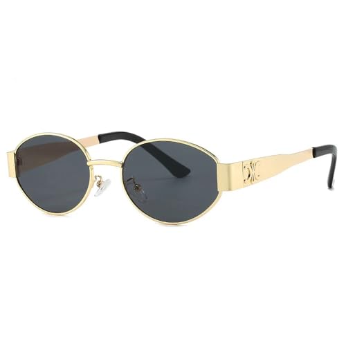 Lunettes de soleil ovales en métal pour vos terrasses et sorties