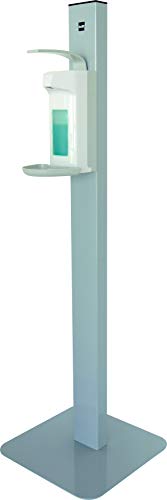 helit H6817087 - Desinfektionssäule „the aseptic“, mittelgrau, 1...