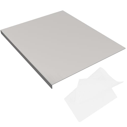 La mejor comparación de Tablas de amasar los mejores 10. 44 Kichvoe 1 Pieza Amasar el panel y extender el panel junta tablas de cortar de cocina tabla de cortar acrílico transparente tablero de comida tabla para amasar pan Silver