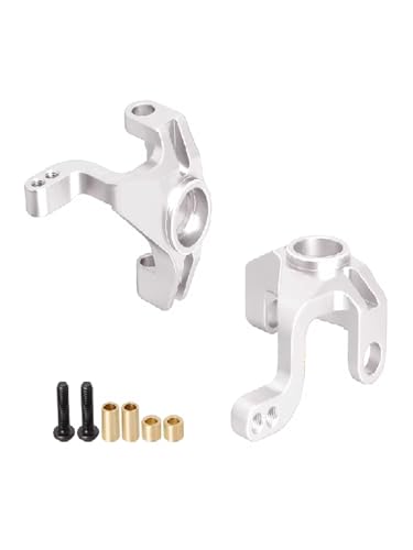 Compatible With TAMIYA XV02 RS Pro RC 1/10 XV-02 �����[�g�R���g���[���J�[�A�b�v�O���[�h�p�[�c���^���A�N�Z�T���[�X�e�A�����O�J�b�v�R���|�[�l���g�ƌ݊���������܂� �p�[�c RC�J�[(Silver)