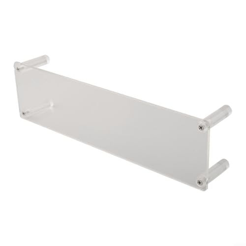 1-3 Layers Acrylic Display Stand, Transparent Perfume Display Rack with Detachable Design, Multi Layer Desktop Display Organizer for Jewelry Collectibles, for(Single Layer 30cm)