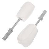 Système de remplacement hygiénique : le remplacement de l’éponge de rechange du goupillon est rapide et facile, vous aidant à maintenir une propreté impeccable même après une utilisation répétée. goupillon pour le nettoyage des tétines. brosse pour nettoyer les tasses