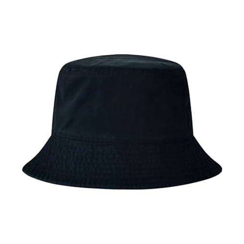 HEFANG Klassischer Baumwoll-Fischerhut für Damen...