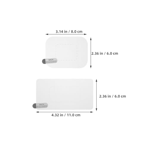 Películas electrostáticas para cámaras de tablero de coche y protectores transparentes de parabrisas 2