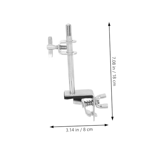 Clamp para cowbell Toddmomy para kit de batería, soporte para montaje en bombo con clip ajustable miniatura 2