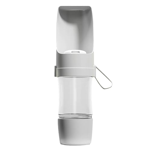 Botella de agua para perros, dispensador de agua portátil para cachorros con cuenco de comida | Botella de agua para mascotas, cosas para perros, suministros para cachorros para caminar y senderismo