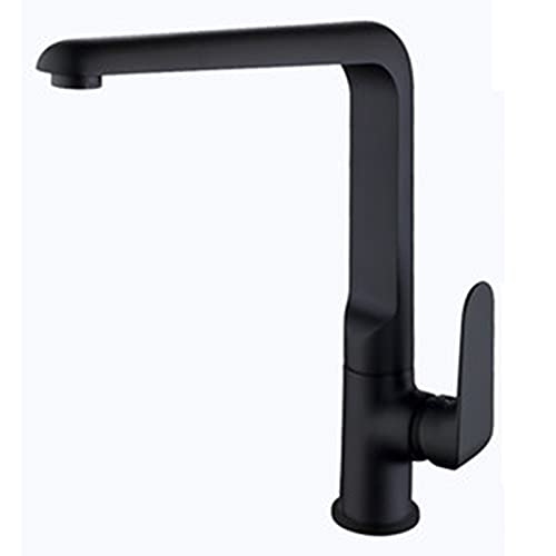 Robinet de cuisine pivotant 360 en laiton mitigeur eau chaude froide arc
