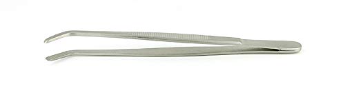Heavy Duty Tweezers Style 7318B Carbon Steel Nickel Coated