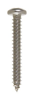 Hillman 8 in. x 1-1/4 in. L Phillips Pan Head Stainless Steel Sheet Metal Screws 100 1 pk