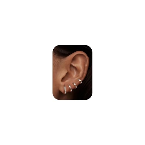 ✨Dimensione✨ del calibro: 20 G / 0,8 mm. Diametro interno: 6/8/10/12mm disponibile. Gli orecchini a cerchio possono essere usati come orecchini a lobo, orecchini a cerchio a secondo foro, orecchini a elica, orecchini in cartilagine, orecchini a cerchio in trago, orecchini dormienti, anelli per il naso, anelli per le labbra, anelli per sopracciglia ecc.