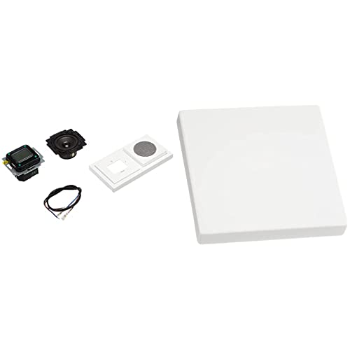 Radio Internet WiFi Busch-Jaeger AudioWorld - Set Completo Con Schermo E Altoparlante - Bianco - Foto 7