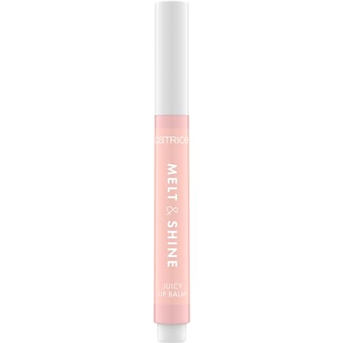 Catrice Melt & Shine Juicy Lip Balm, Nr. 010, Nude, feuchtigkeitsspendend, vergrößernd, glänzend, strahlend frisch, vegan, ölfrei, ohne Parabene, Nanopartikel frei, 1er Pack (1.3g) Catrice Melt & Shine Juicy Lip Balm, Nr. 010, Nude, feuchtigkeitsspendend, vergrößernd, glänzend, strahlend frisch, vegan, ölfrei, ohne Parabene, Nanopartikel frei, 1er Pack (1.3g)