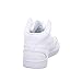 Nike Women's Court Vision Mid Sneaker, White/White-White, 8 Regular US