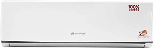 Micromax 1 Ton 3 Star Split Ac Copper Acs12c3c4qs3 White Amazon In Home Kitchen
