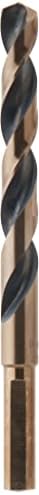 DEWALT DW1128 7/16-Inch Black Oxide 3/8-Inch Reduced Shank Split Point Twist Drill Bit