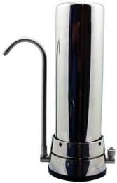 Goes Green 304 SS Solid Stainless Steel Countertop Water Filter System